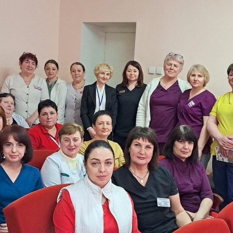 Відвідали  декілька закладів охорони здоров'я у місті Вінниц...